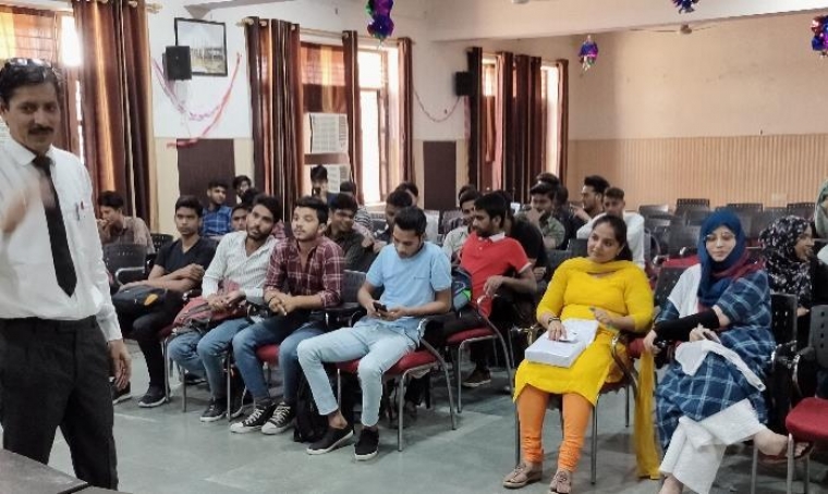 Mediation Awareness Camp organized by District Legal Services, Nuh by Sh. Jamil Ahmed, Advocate Mediator 24.10.2019. - Engineering college Haryana Photos 