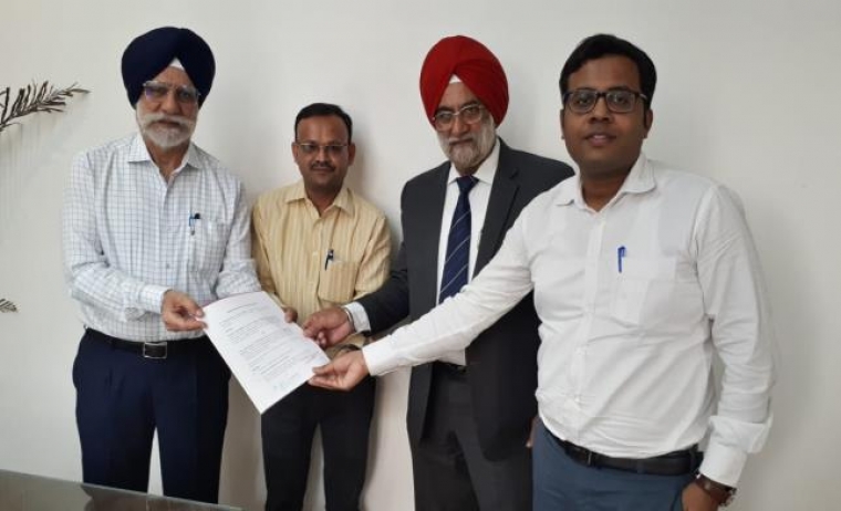 Organized an industrial visit on October 31, 2019 to Hind Hydraulics & Engineers, located in Faridabad, Haryana and MOU was signed between MEC and Hind Hydraulics & Engineers, Faridabad on 31/10/2019. - Engineering college Haryana Photos 